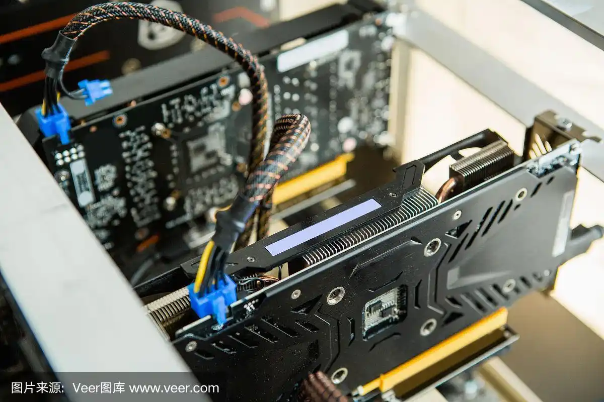 A customized mining rig designed for multiple algorithms